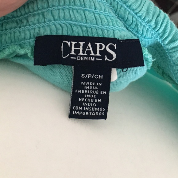 Turquoise Tye-dye elastic boat neck shirt with tie long  sleeves - Picture 10 of 11